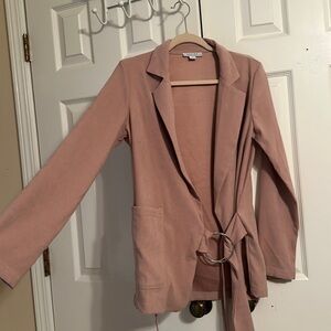 Pink blazer